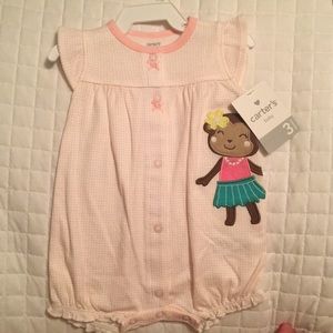 Carter’s Pink dot creeper